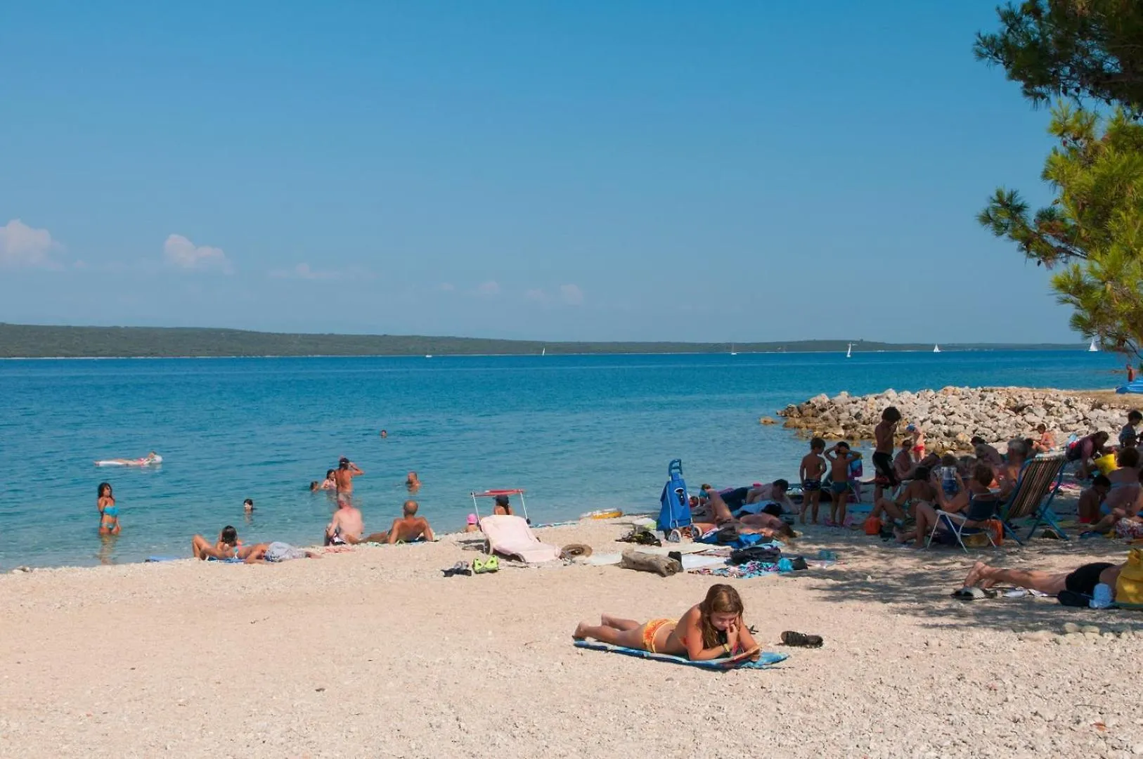 Charming Holiday House Bella 250M From The Beach Villa Nerezine Croatia